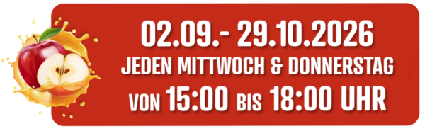 Button Termine BIrnen- und Apfelannahme
